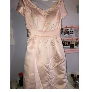 Elegant light pink dress